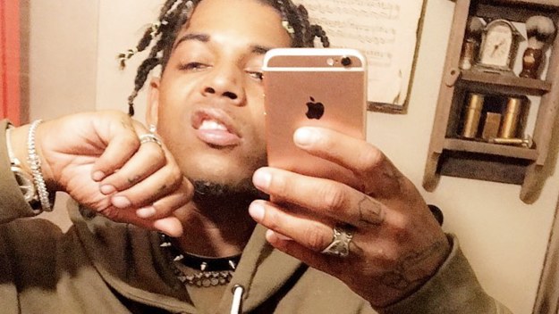 Screenshot of Los Angeles rapper Yngx 17