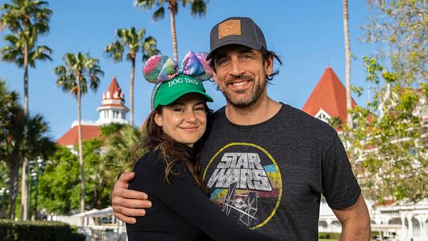aaron rodgers shailene woodley