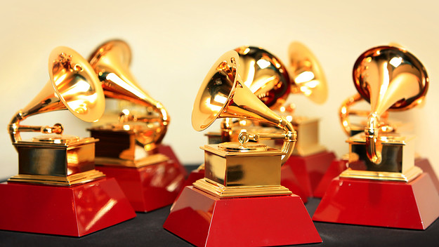 Grammy statues for 2022 delay post