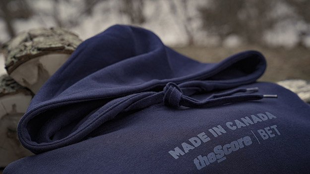Hoodie from TheScore apparel line