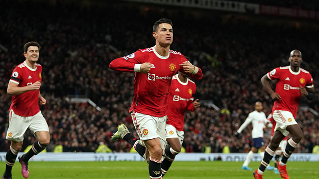 Ronaldo Scores vs. Tottenham