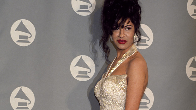 Selena attends the 36th Annual Grammy Awards