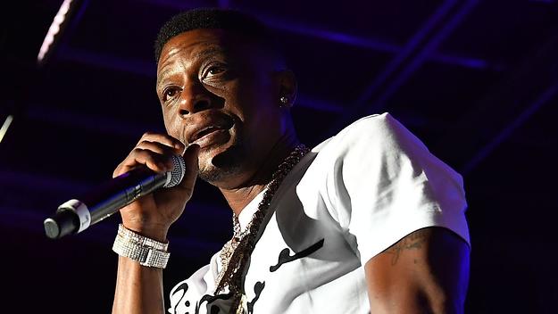 Boosie Badazz performs onstage during The Parking Lot Concert Series
