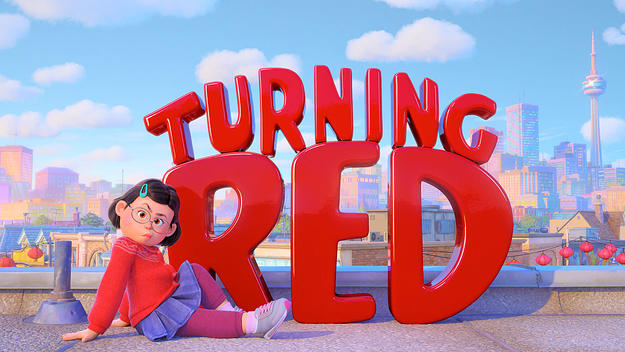 Turning Red poster