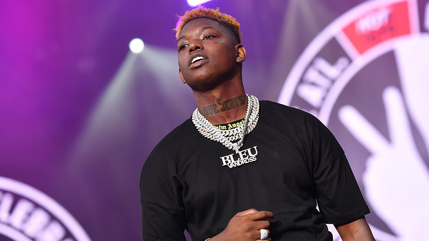 Yung Bleu performs onstage at Hot 107.9