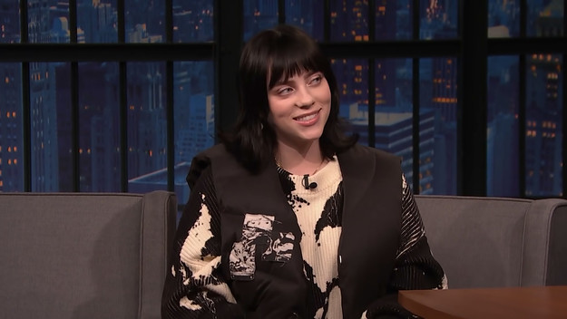 billie eilish interview on 'late night with seth meyers'