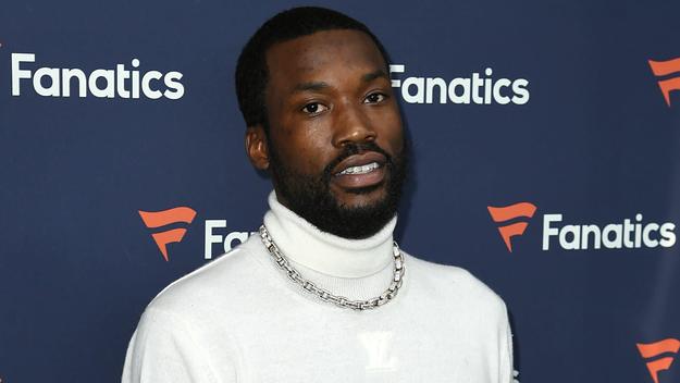 Meek Mill attends the Fanatics Super Bowl Party