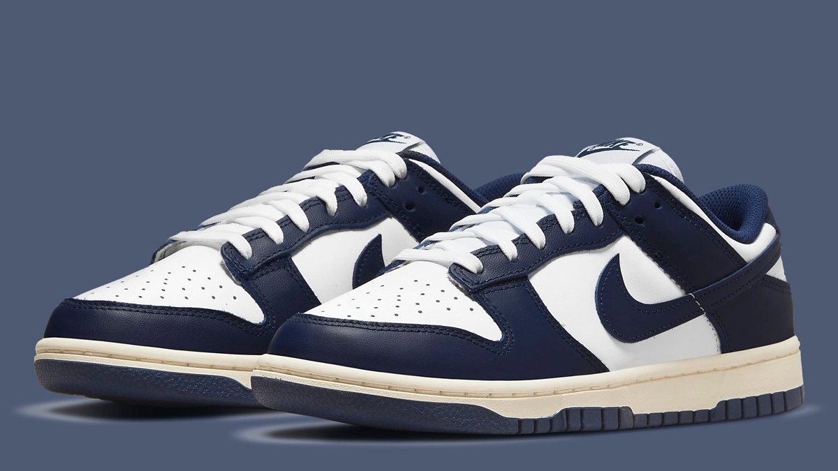 Nike Dunk Low Navy Vintage Lead