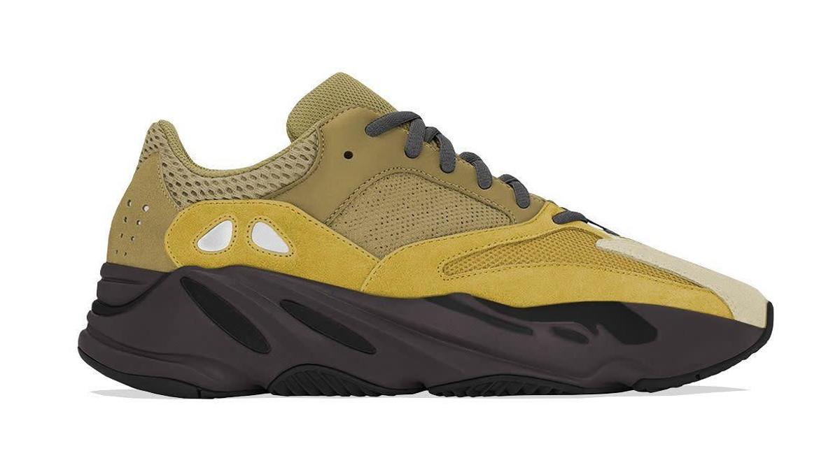 Adidas Yeezy Boost 700 'Yellow Sulfur' Mockup