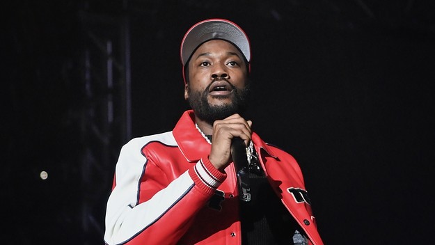 Meek Mill performs at Lil Baby & Friends in Concert at State Farm Arena