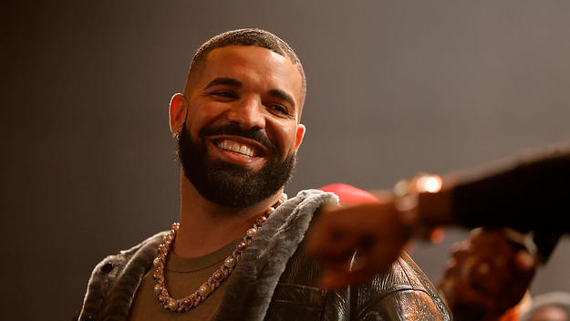 Drake speaks onstage during Drake's Till Death Do Us Part rap battle