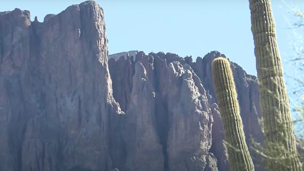 A mountain area is shown in Arizona