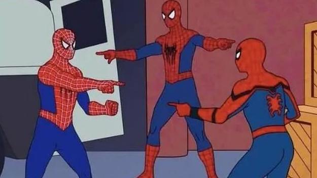 spider man no way home iconic meme