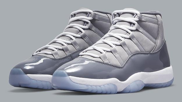 Air Jordan 11 XI Cool Grey Release Date CT8012-005 Pair