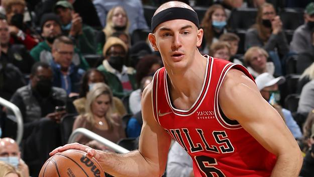 Alex Caruso in action on Jan. 21