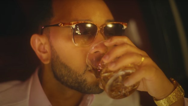 John Legend appears in an ad for his residency.