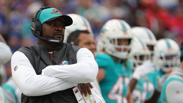 Brian Flores Dolphins Bills 2021