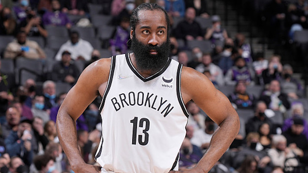 James Harden of the Brooklyn Nets