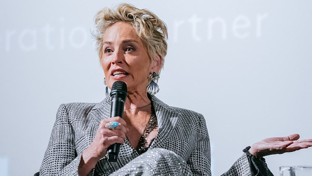 Sharon Stone speaks at Zurich Film Festival
