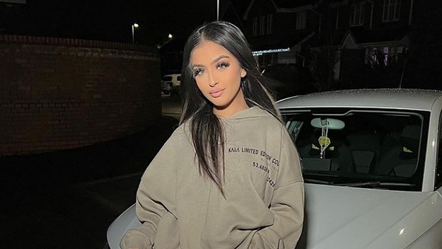 TikTok Star Mahek Bukhari, who has been arrested for murder.