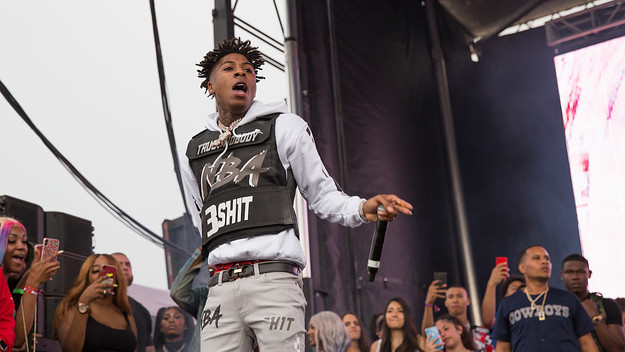 Rapper YoungBoy Never Broke Again performs onstage.