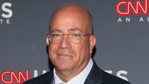Jeff Zucker on a red carpet for CNN event