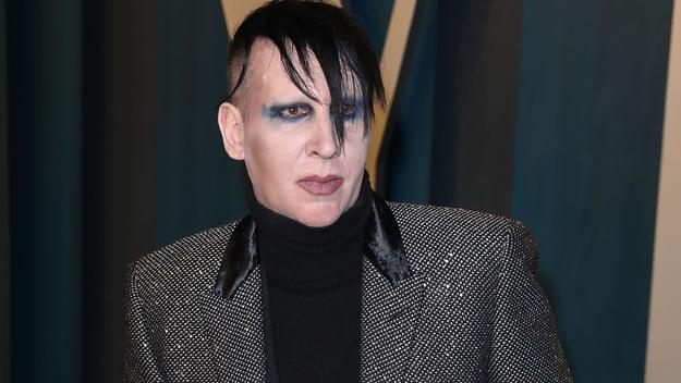 Marilyn Manson attends the 2020 Vanity Fair Oscar Party