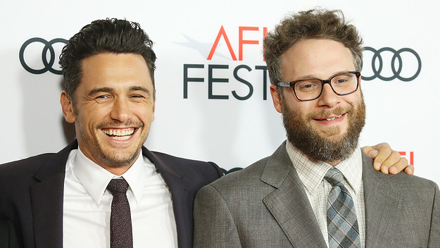 James Franco and Seth Rogen in happier times
