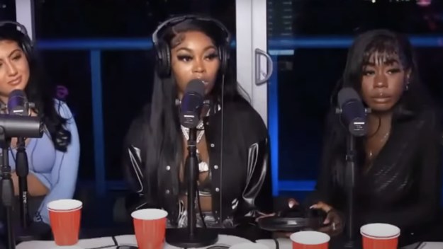 Screenshot of Asian Doll at podcast recording
