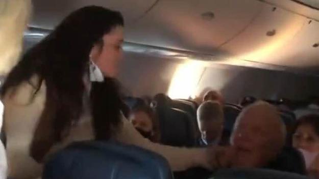 delta flight plane mask men