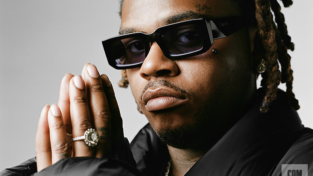 Gunna poses for his Complex interview
