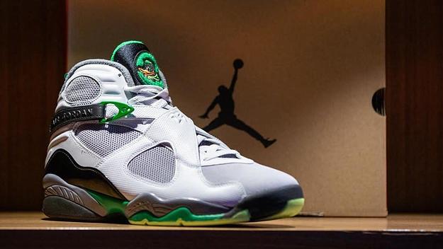 Air Jordan 8 VIII Oregon Ducks PE