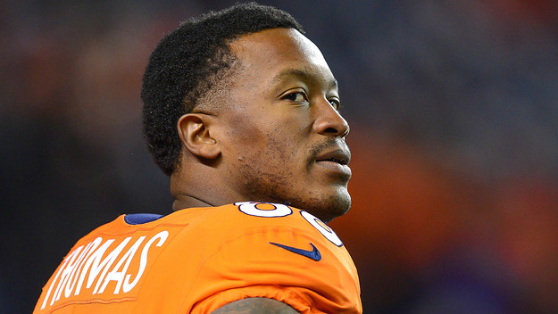Demaryius Thomas with Denver Broncos