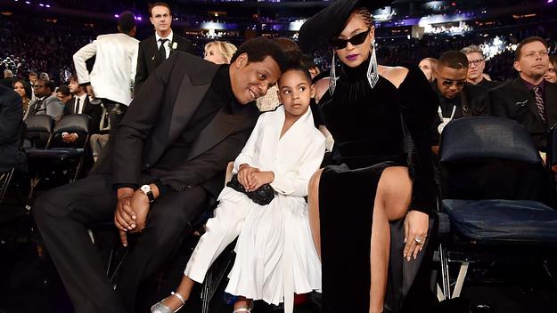Blue Ivy Carter attends the 60th Annual GRAMMY Awards