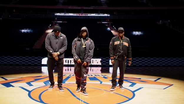 The LOX new freestyle for Kith x New York Knicks collab