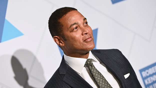 Don Lemon on red carpet at RFK Human Rights event