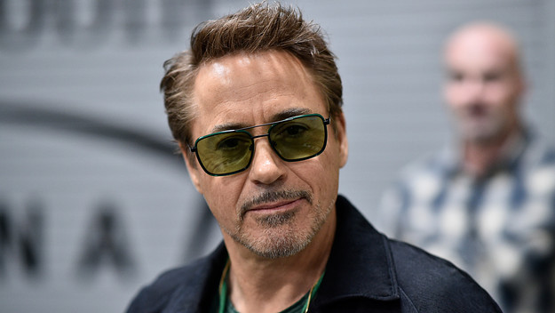 Robert Downey Jr. snapped backstage at UFC 248.