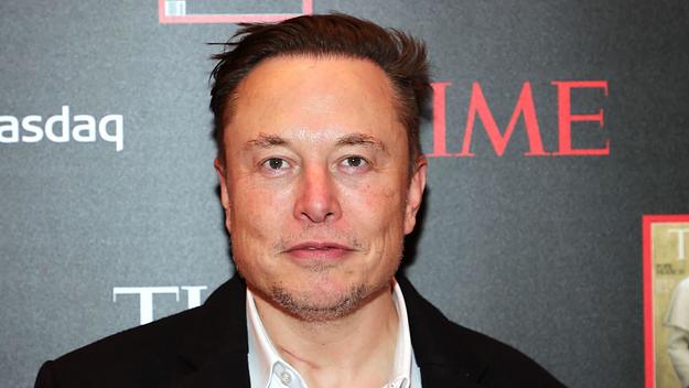 Elon Musk at the times red carpet.