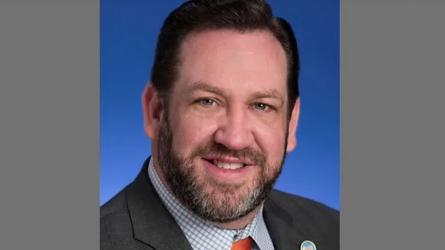 A Republican man is pictured