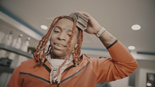 Screenshot from Lil Gotit Video Walk Down