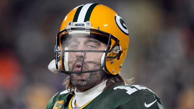 Quarterback Aaron Rodgers #12 of the Green Bay Packers.