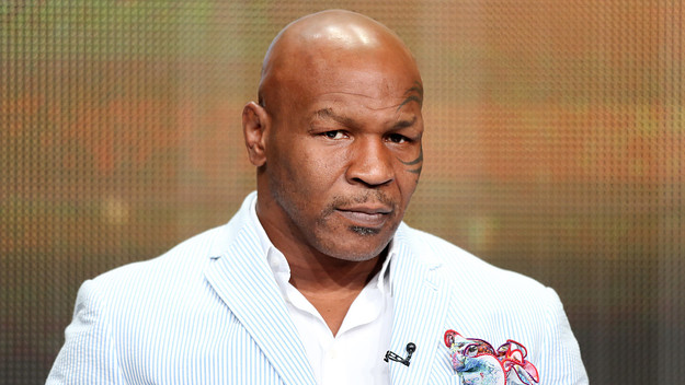 Mike Tyson in Beverly Hills California