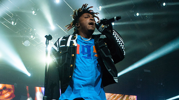 Juice WRLD performing live onstage
