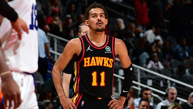 trae young calls out reporter