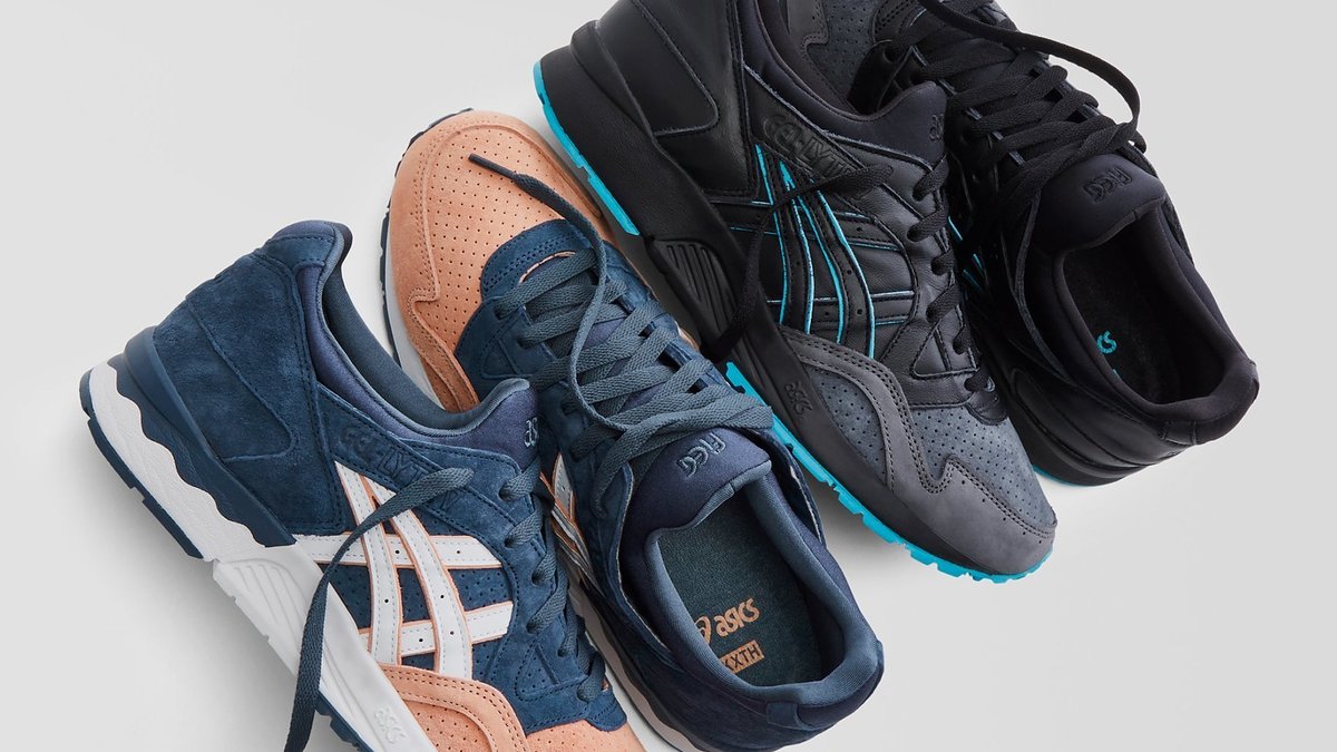 Ronnie FIeg x Asics Gel-Lyte 5 'Leather Back' and 'Salmon Toe'