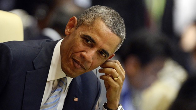 Former US President Barack Obama earbuds