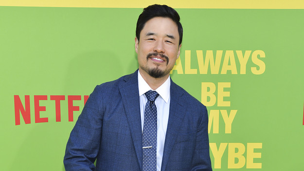 Randall Park on a Netflix red carpet