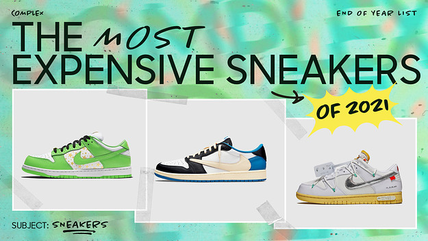 The Most Expensive Sneakers of 2021