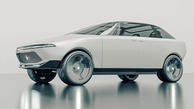 Apple Car concept design by Vanarama