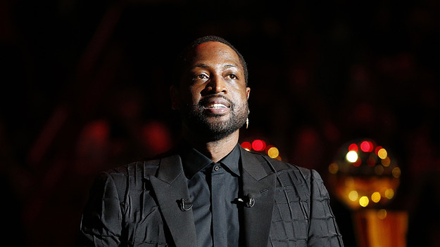 Dwyane Wade Heat Cavaliers 2020 Retirement Ceremony